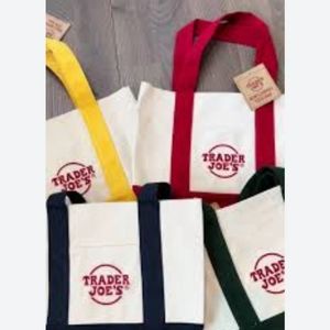 Trader Joe's mini canvas tote